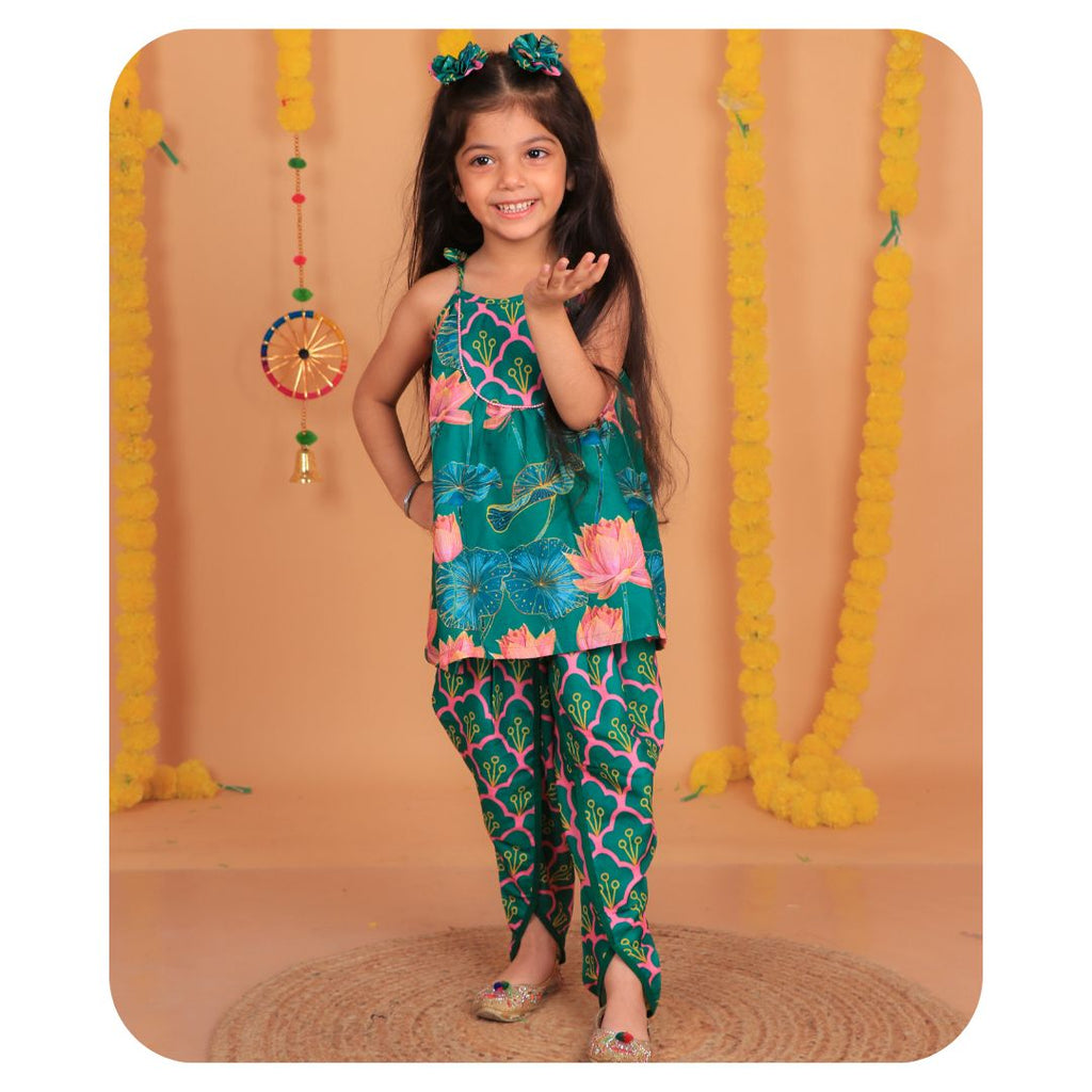 Simply Lotus Kurti Tulip Set