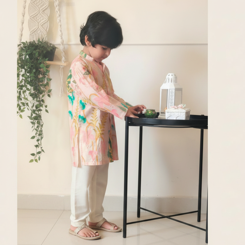 Swan Garden Boys Kurta Set