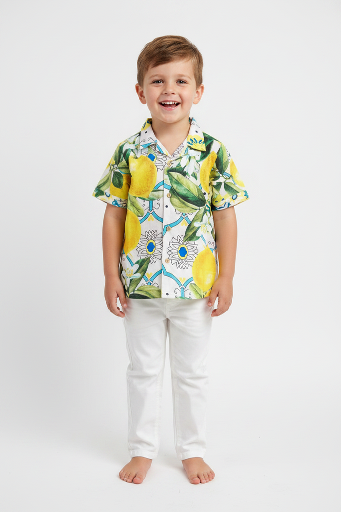 Lemon Tropical - BOYS SHIRT