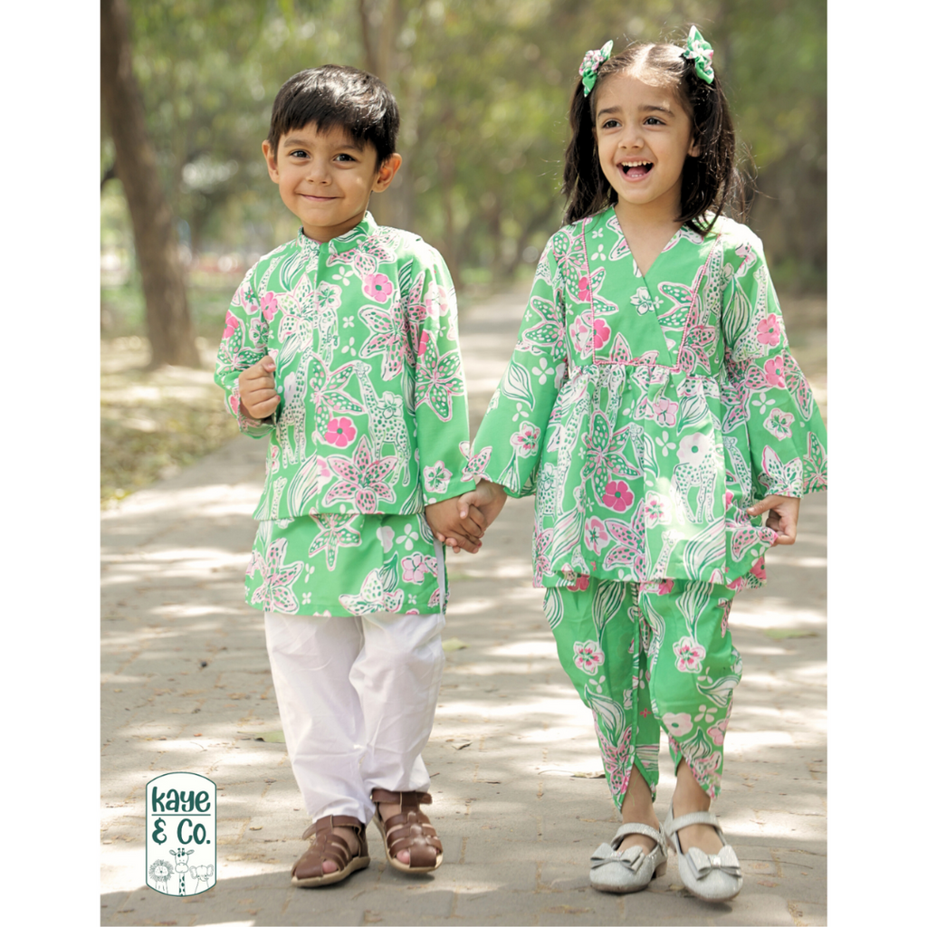 giraffe cant dance-Nehru Jacket & Kurta Set
