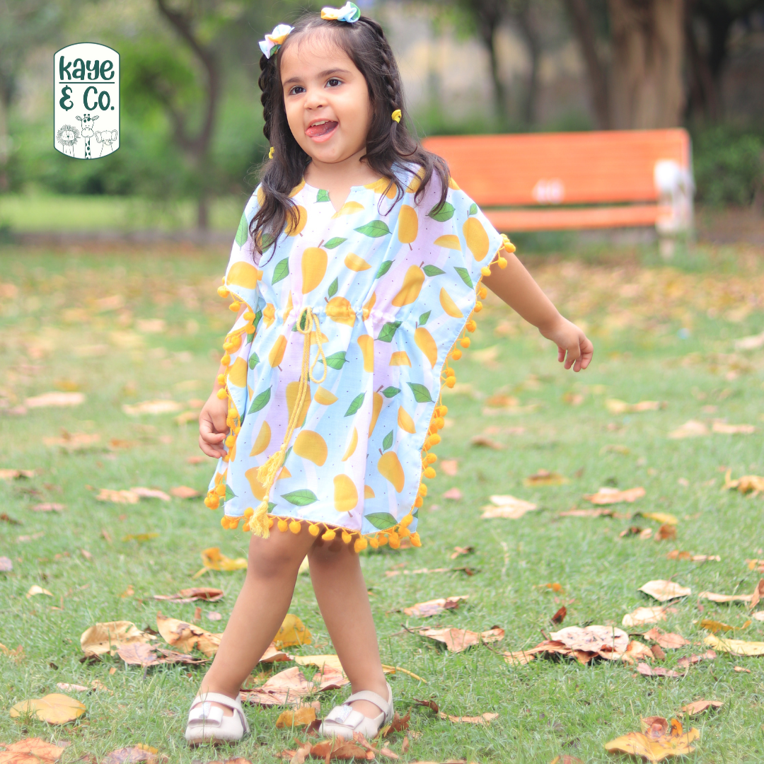 Mango Print Kaftan – kayeandco.in