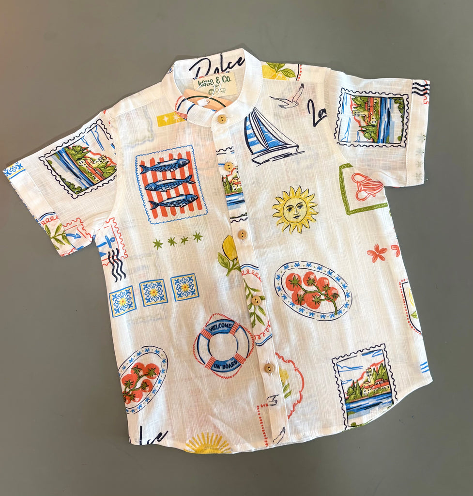 Summer Postcard shirt