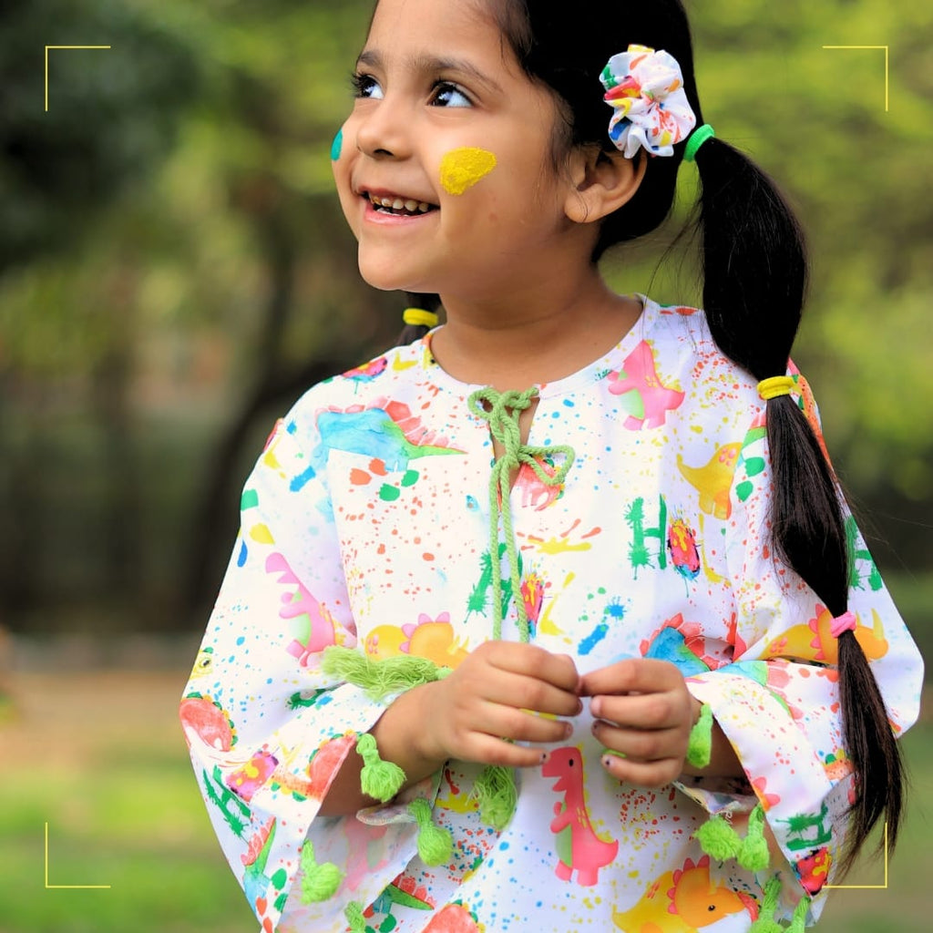 Holi Dino Tunic Kurti