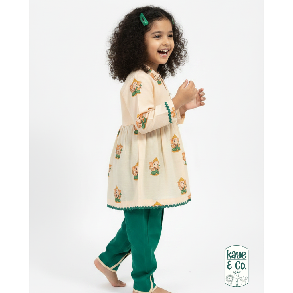 Ganesha Lotus Peplum Tulip Set