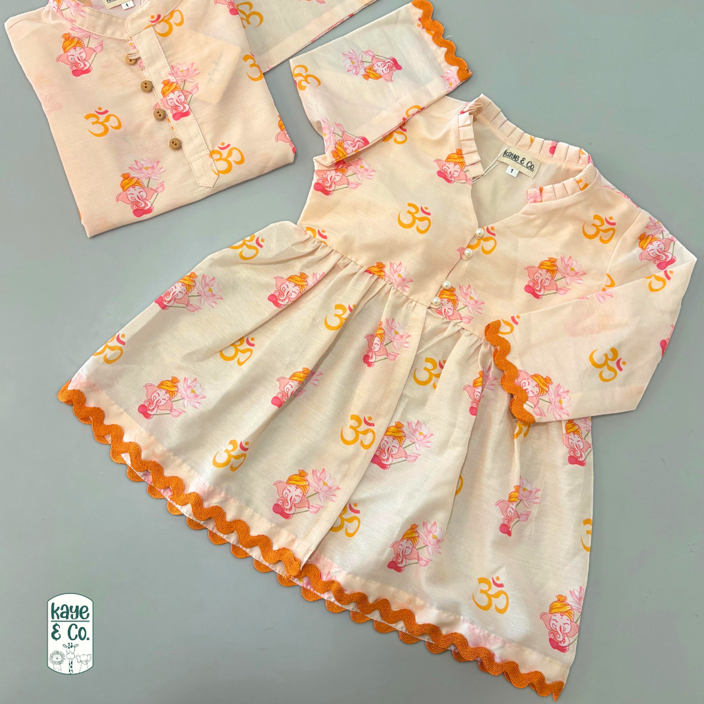 Ganesha Lotus Peplum Tulip Set