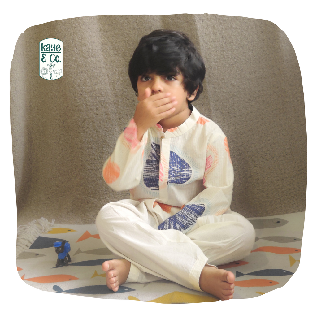 Heart of joy Boys Kurta Set