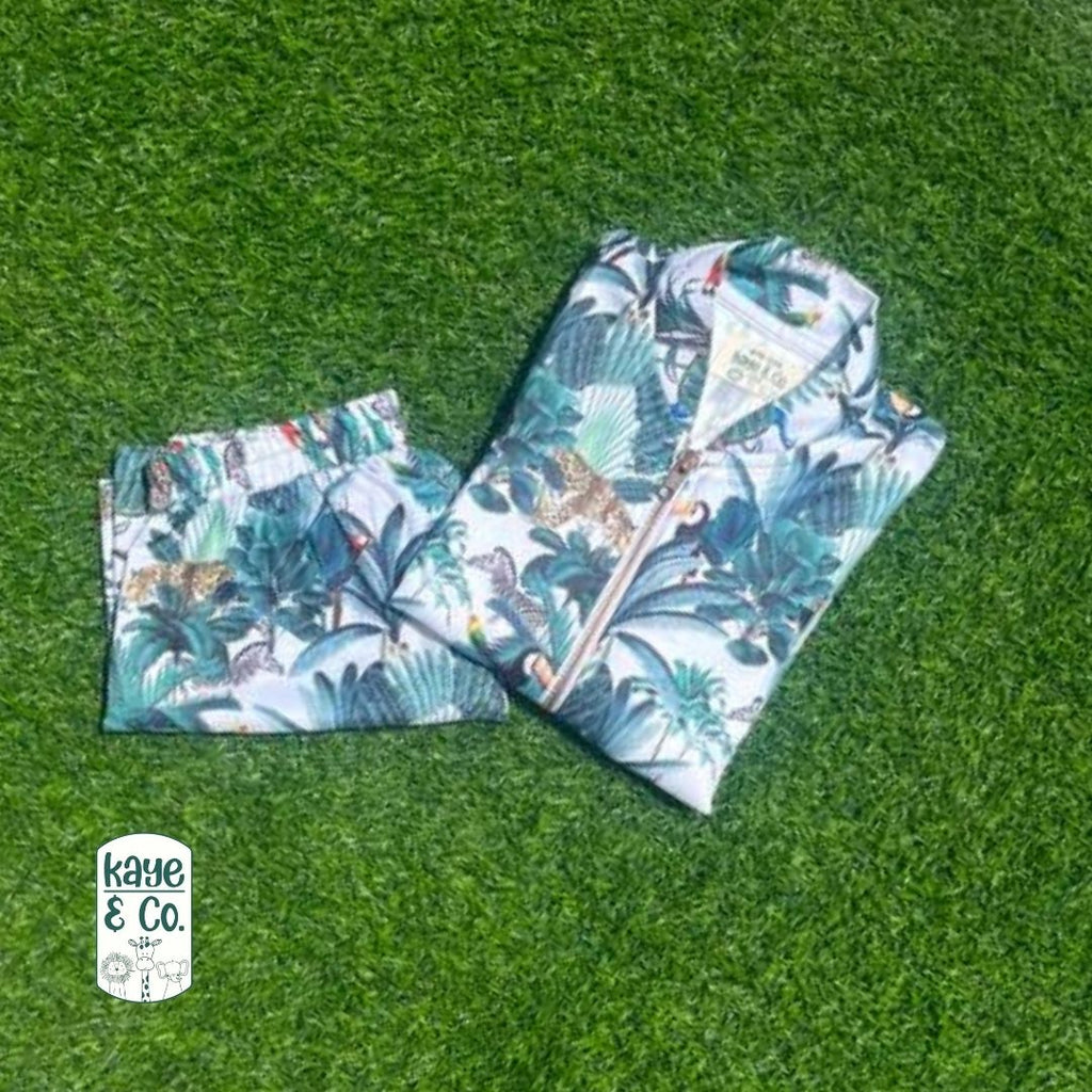 Animal Tropical BOMBER JACKET CO ORD SET