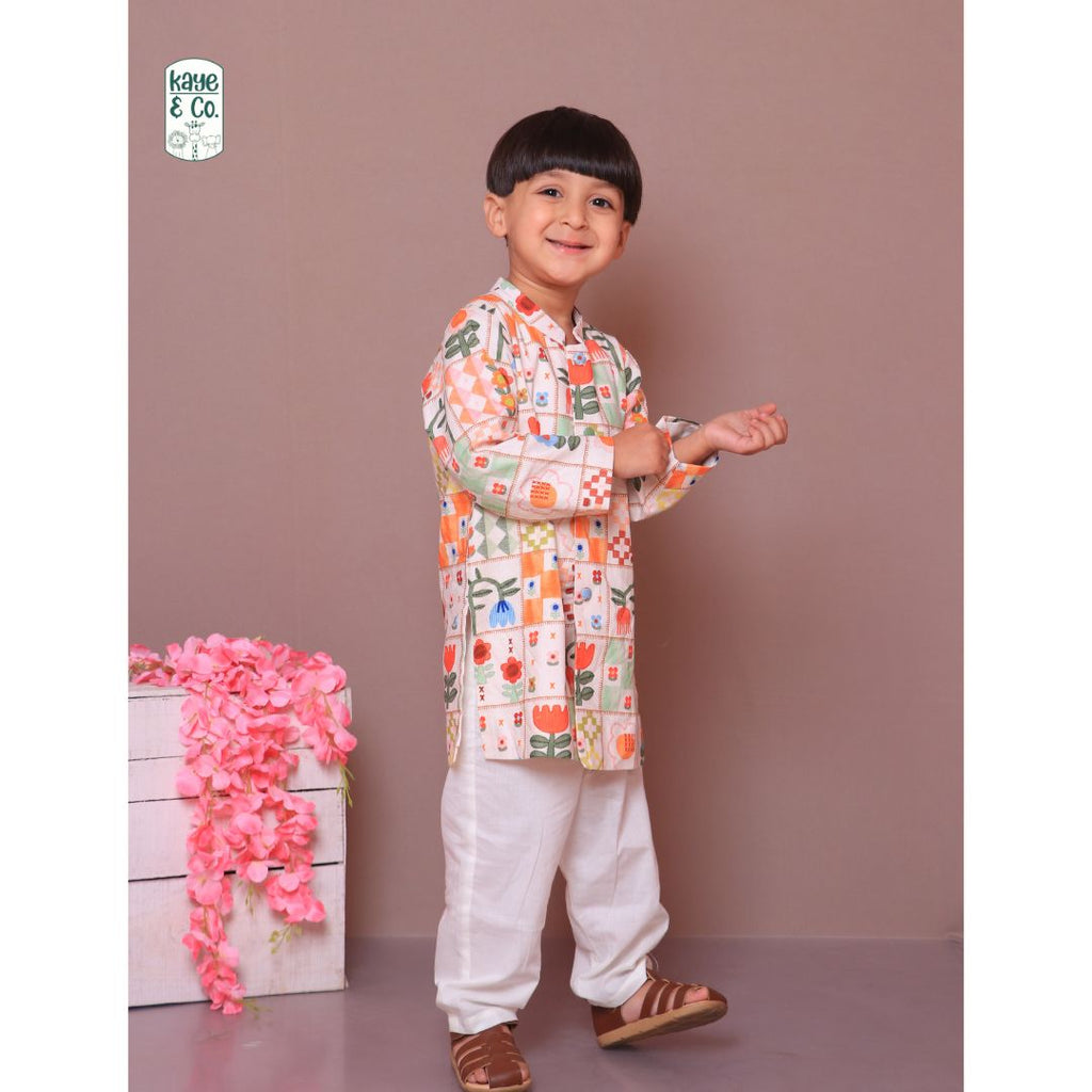 Jashn - Garden of joy Sherwani Set