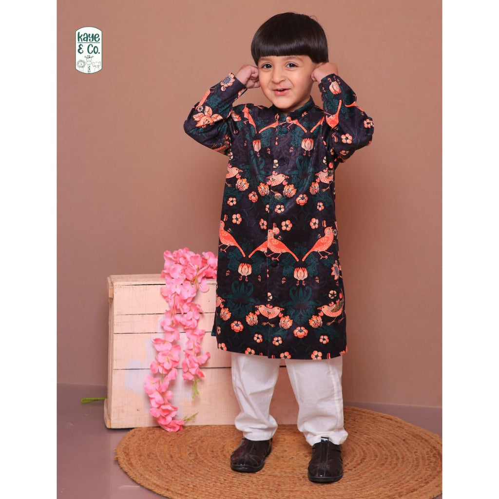 Jashn - Sparrow Garden Sherwani Set