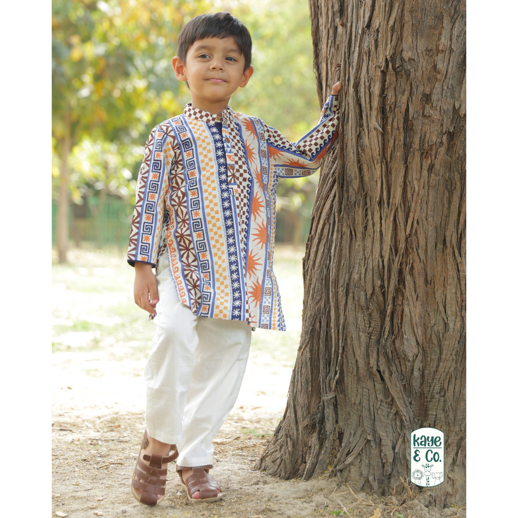Sun & Moon Kurta Set