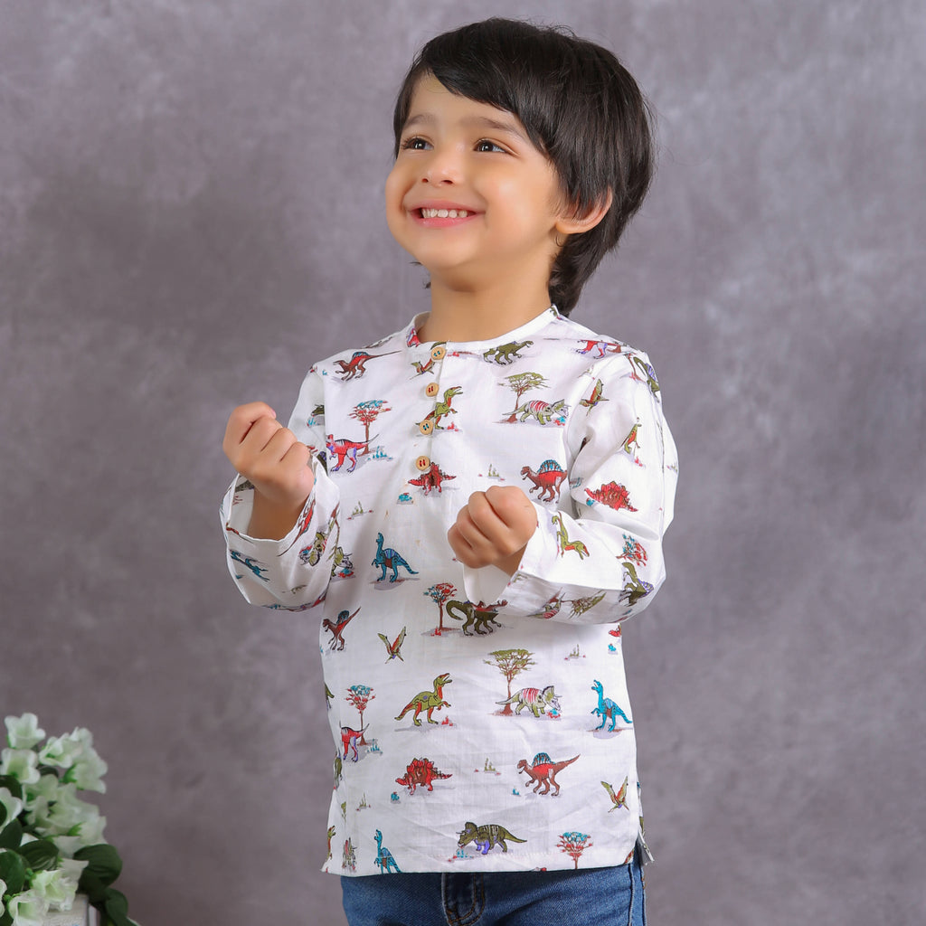 Dino Park Kurta Shirt