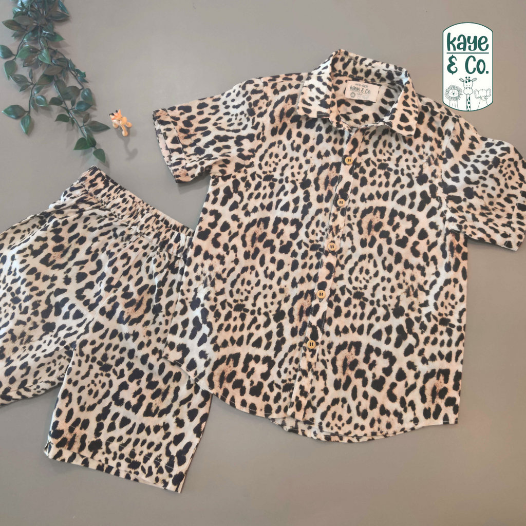 ANIMAL PRINT Lounger Set