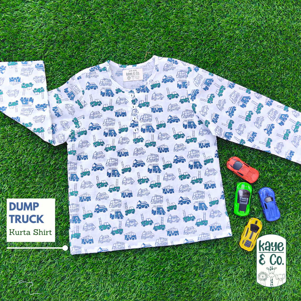 Dump Truck Kurta Shirt