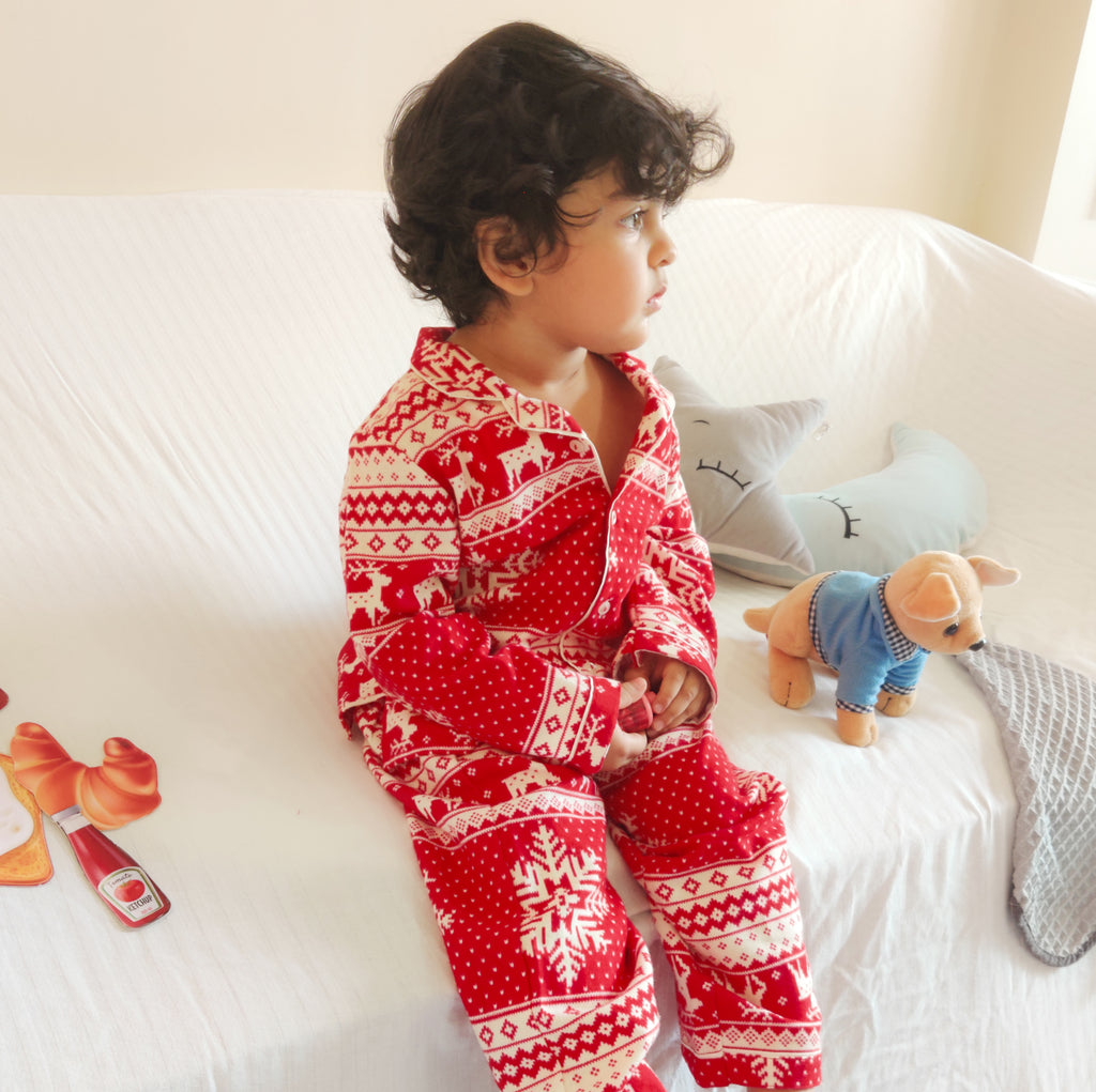 Xmas Special - Reindeer & Snowflake PJ set.